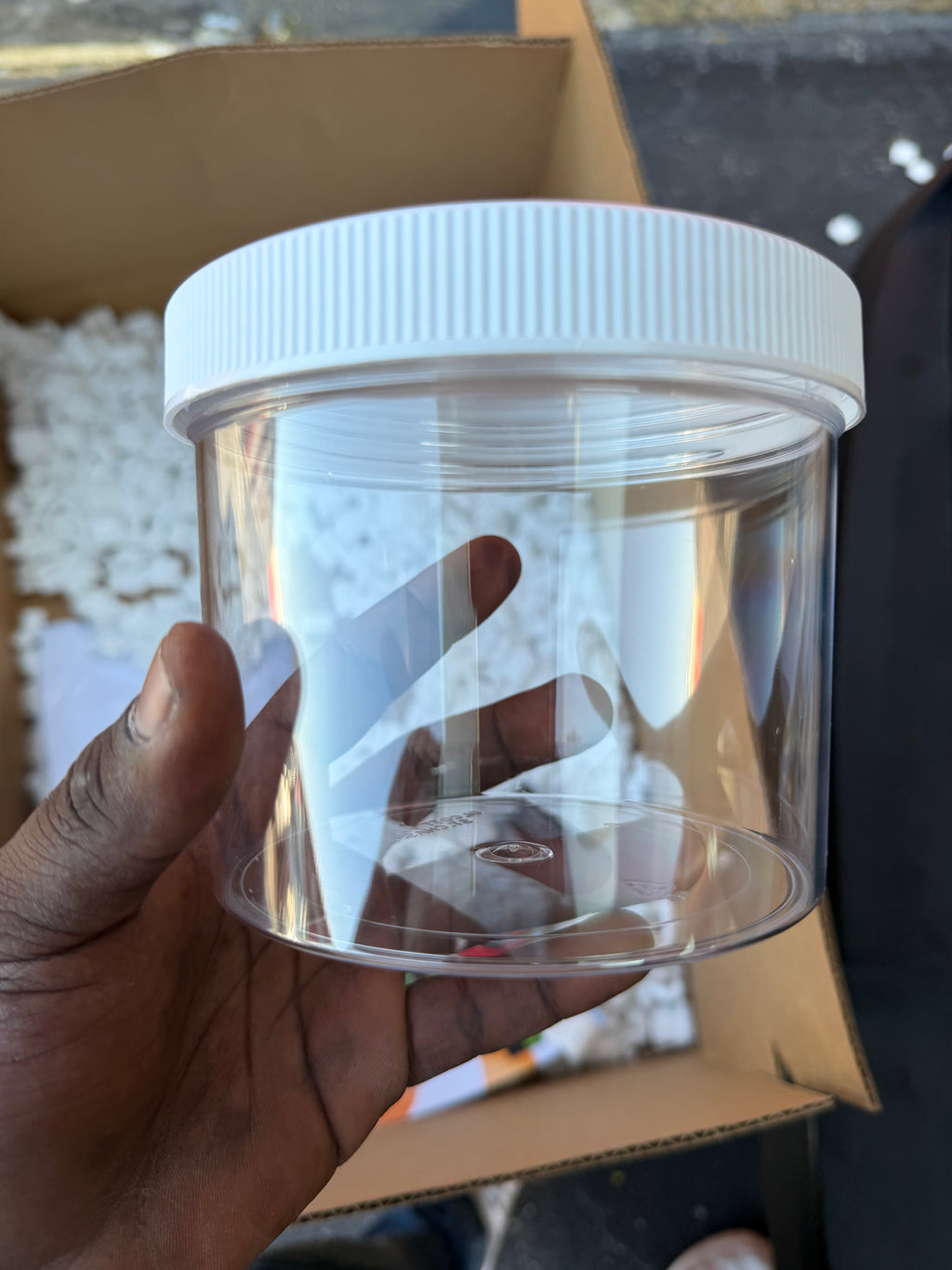 Jar plastic jar