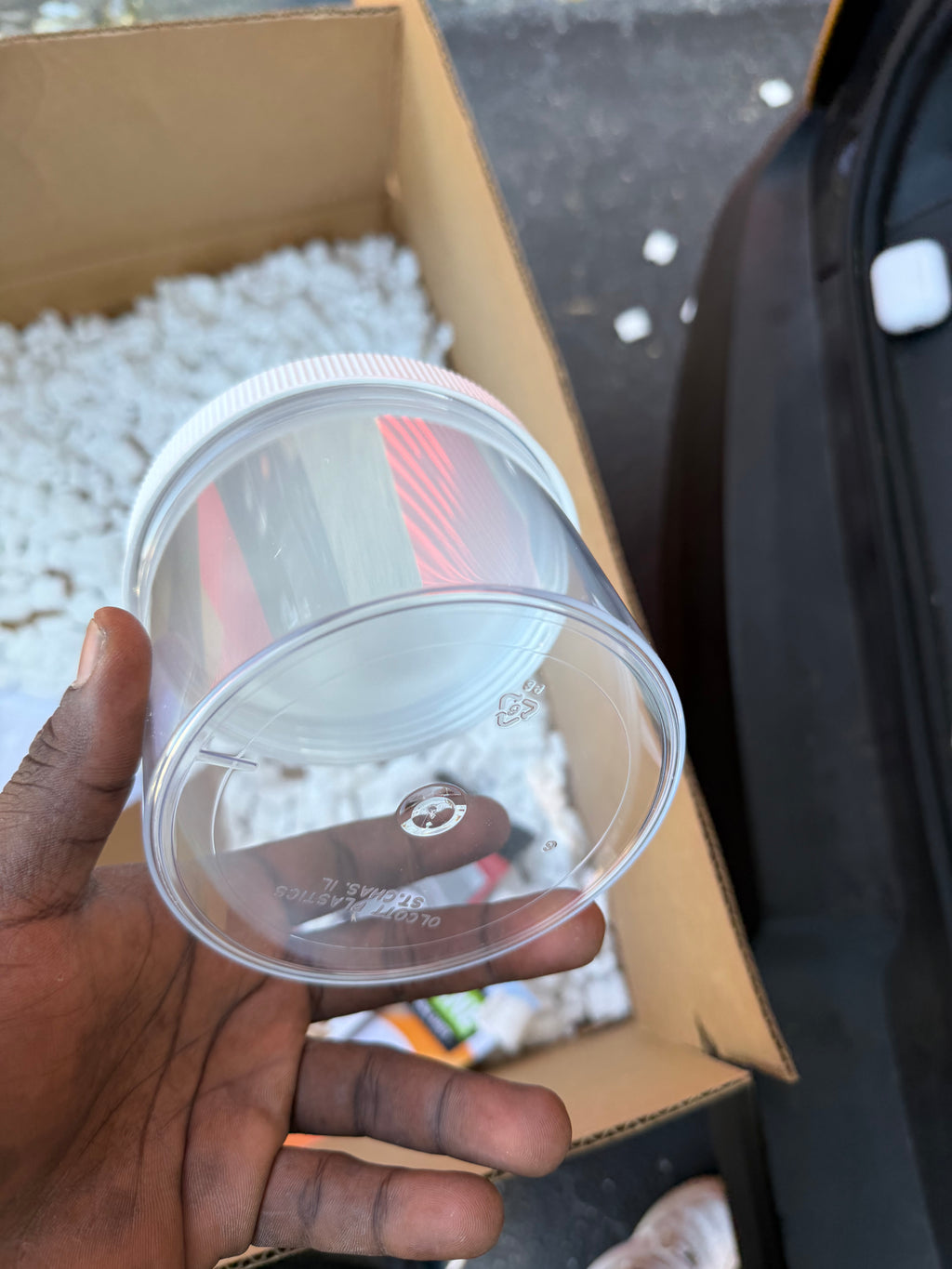 Jar plastic jar