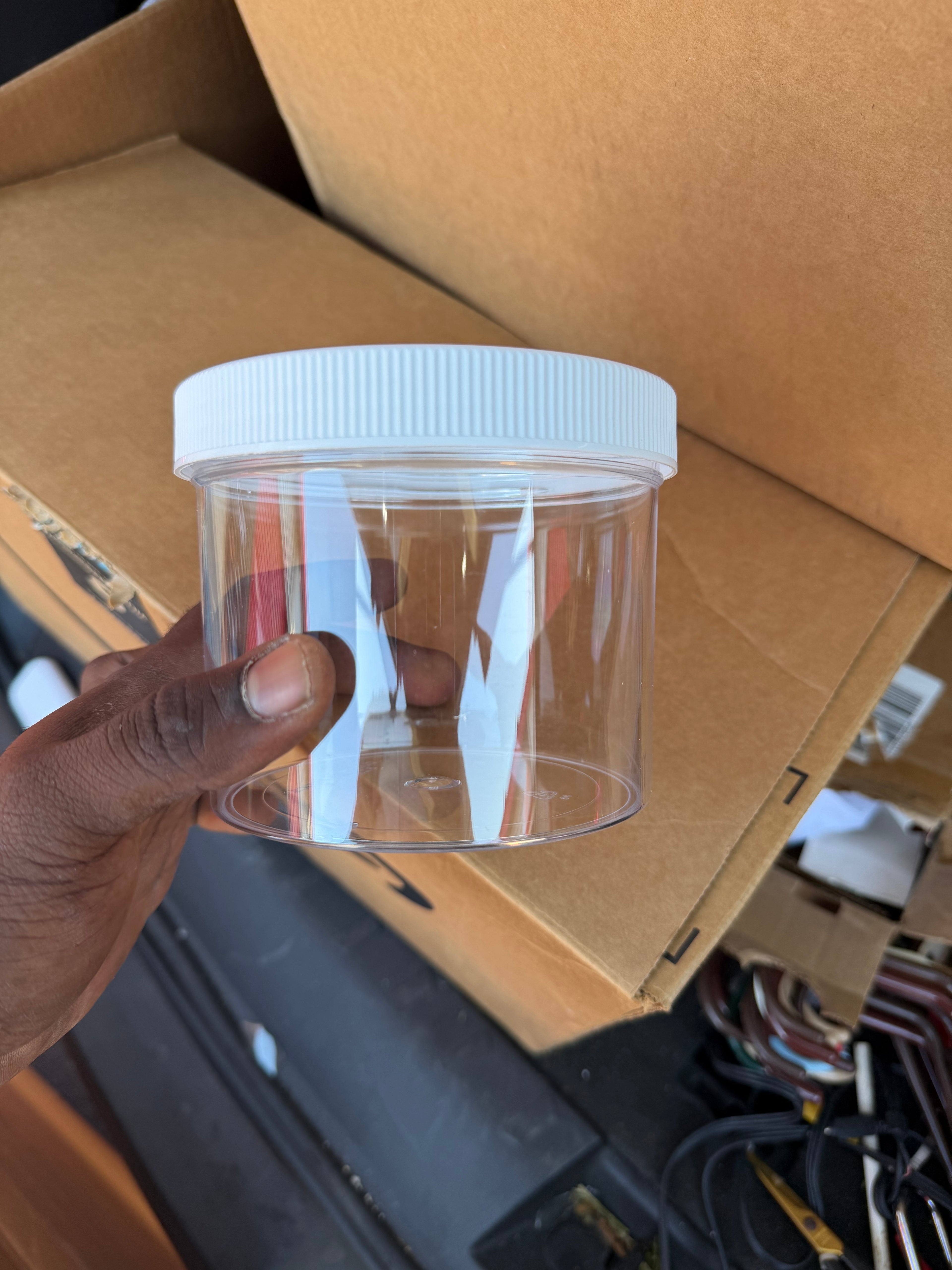 Jar plastic jar